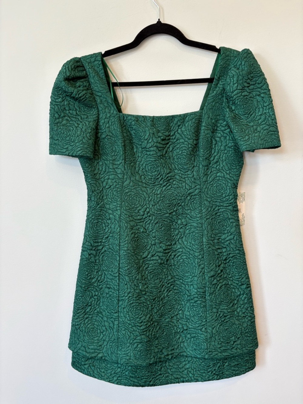 Tuckernuck Hyacinth House NEW Emerald Green Juliana Mini Dress Size small NWT - Picture 2 of 7